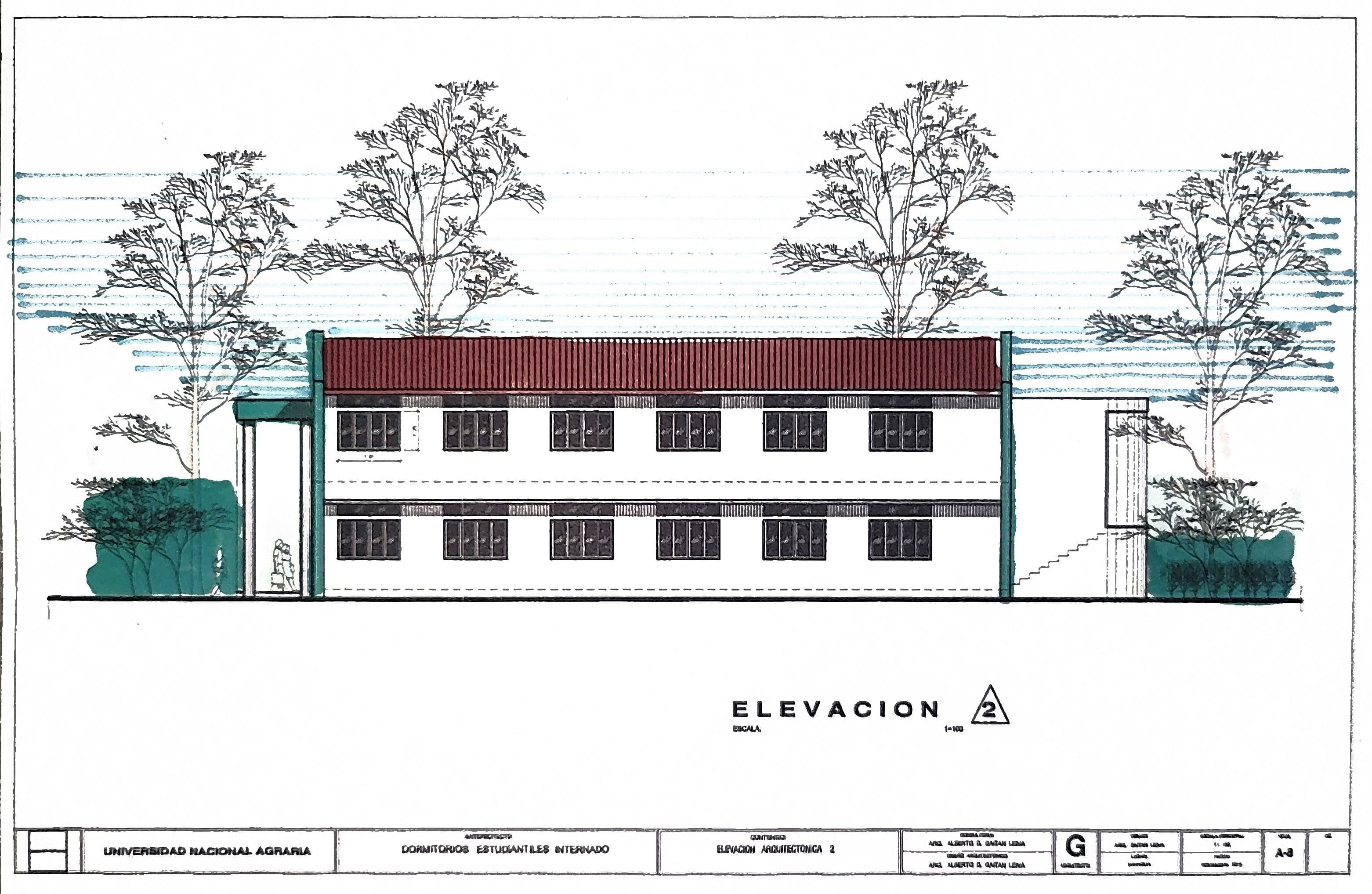 Universidad Nacional Agraria, proyecto de diseño de centros educativos en Managua, Managua (8 de 14)
