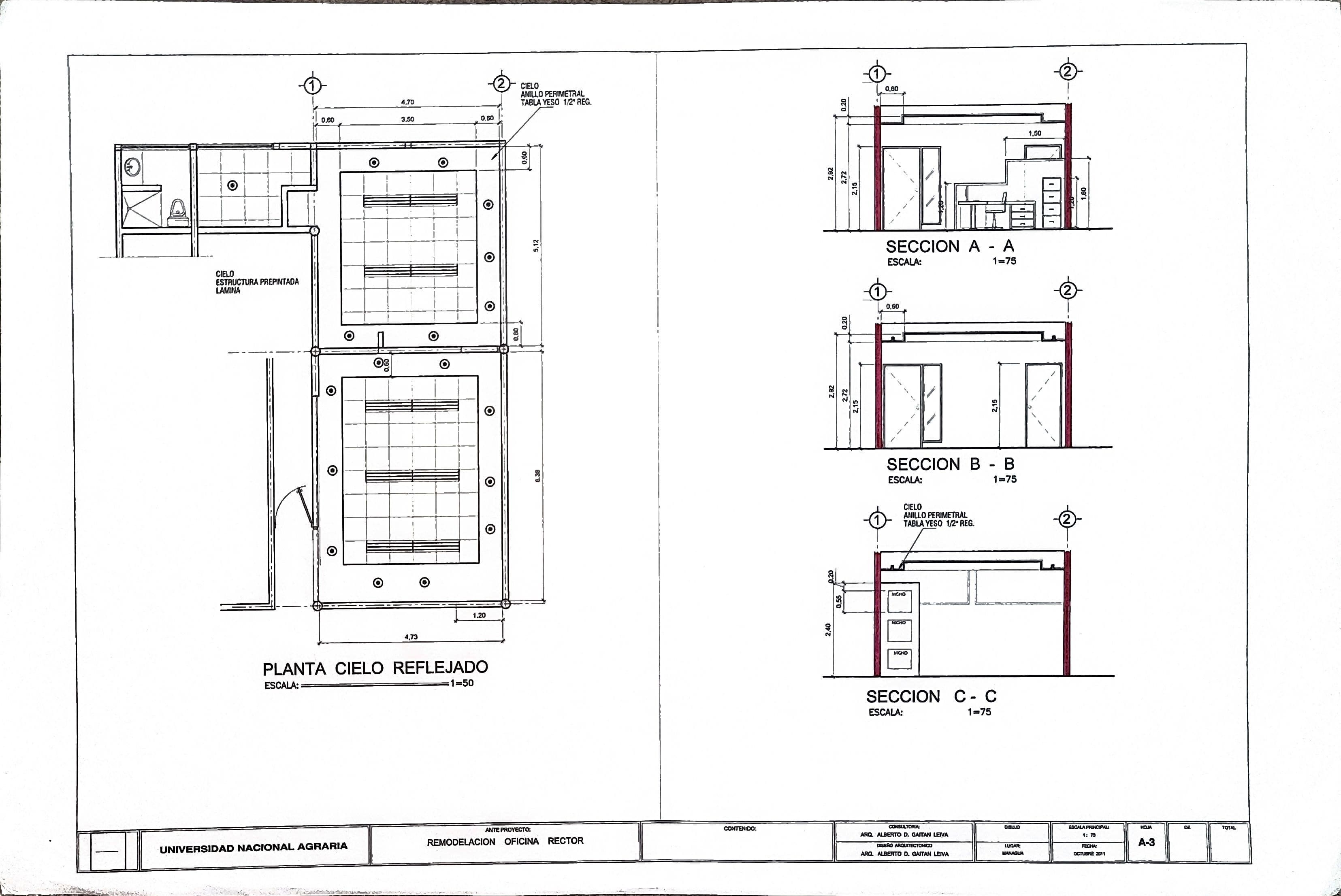Universidad Nacional Agraria, proyecto de diseño de centros educativos en Managua, Managua (13 de 14)